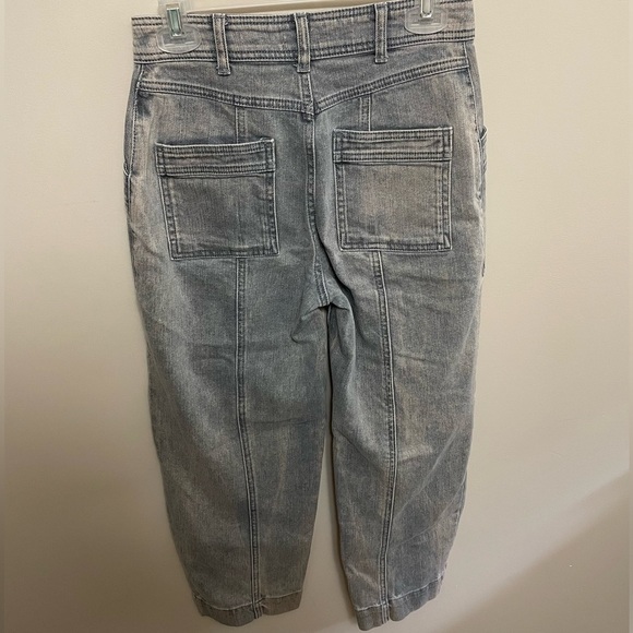 ❤️Anthropologie Pilco And The Letterpress Topstiched Super High Rise Straight Je - Picture 9 of 13